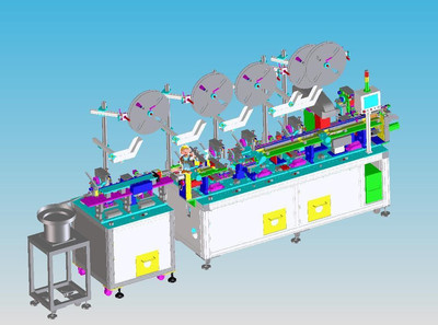 自动攻牙倒角机