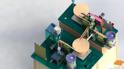 手表配件叉片插入机