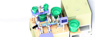 小五孔插座组装机